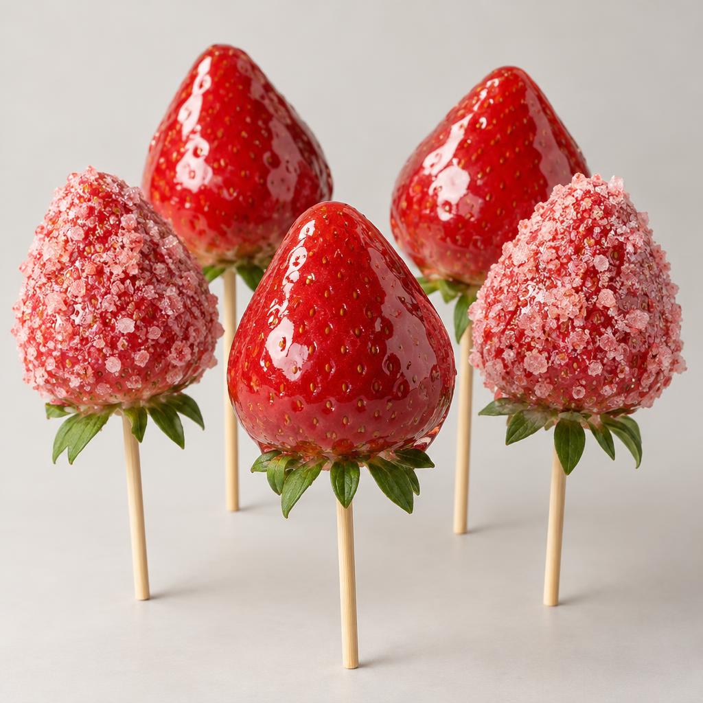 Candied strawberries by C & E Sweets